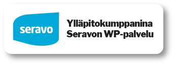 Ylläpitokumppanina Seravon WP-palvelu.